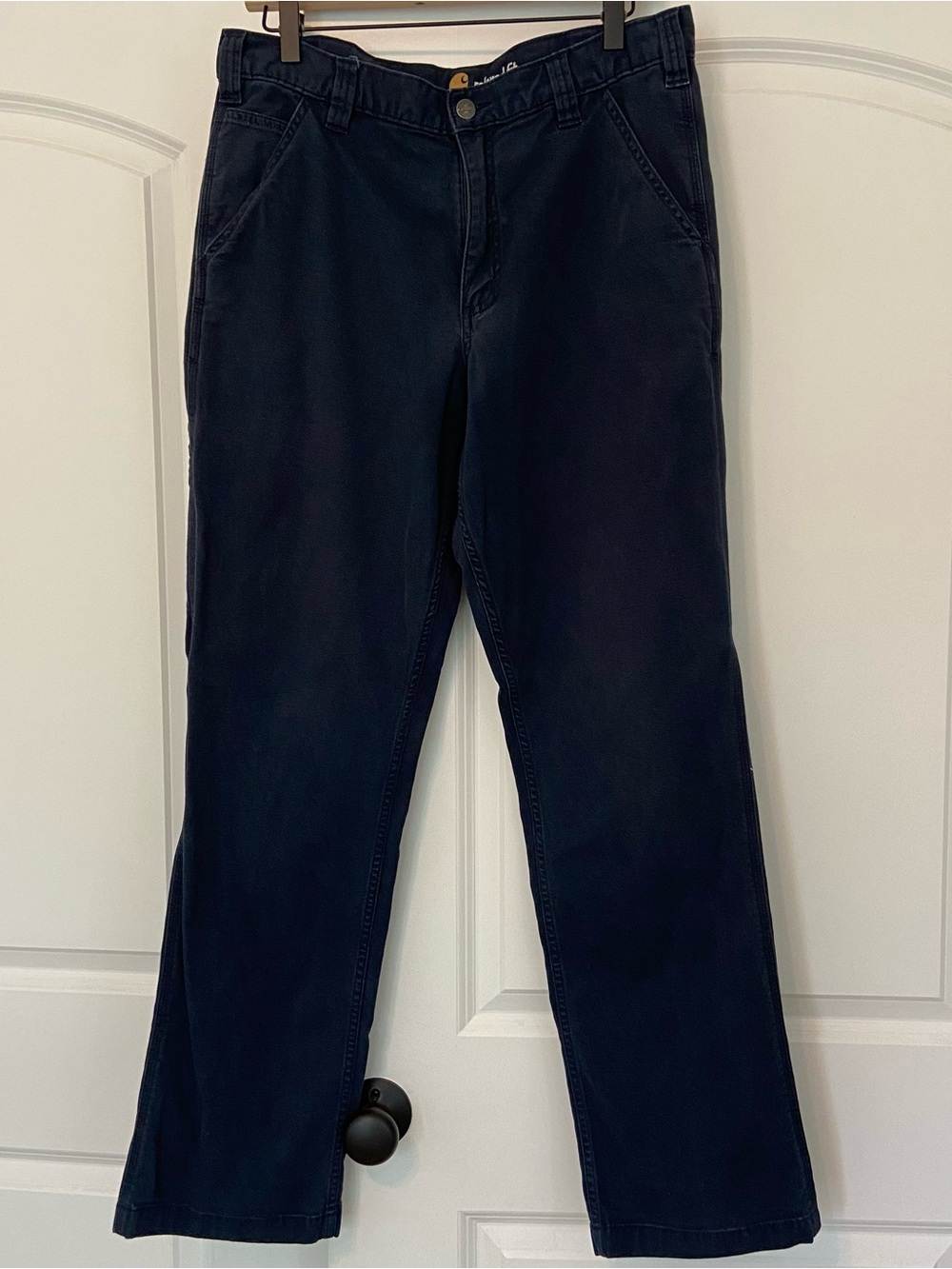 Carhartt Relaxed Fit Pants 34x34 Navy Carpenter